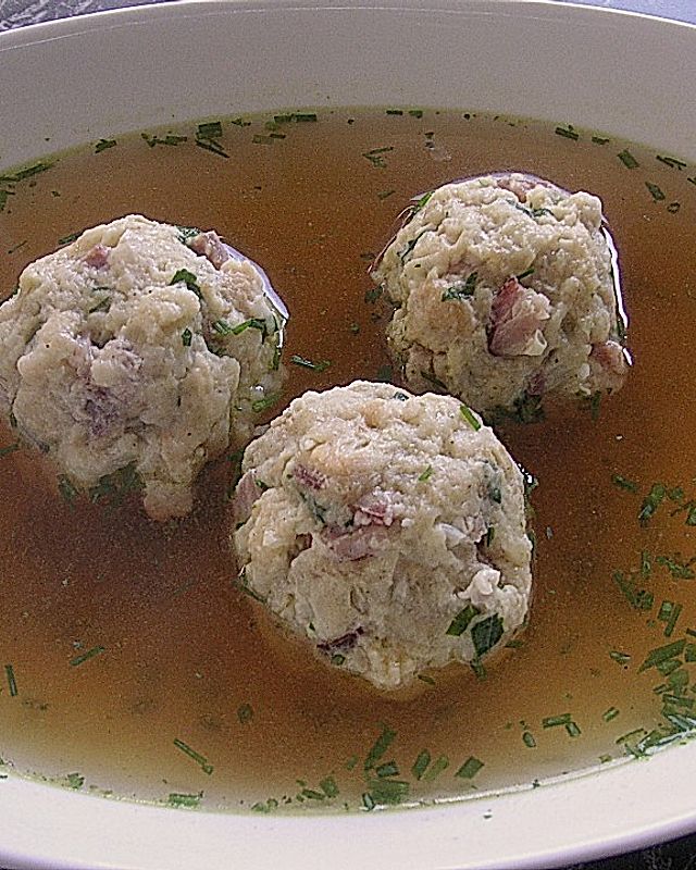 Tiroler Knödel Suppe