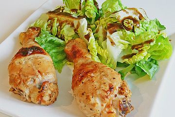 Chicken Wings mit Honig - Senf - Marinade