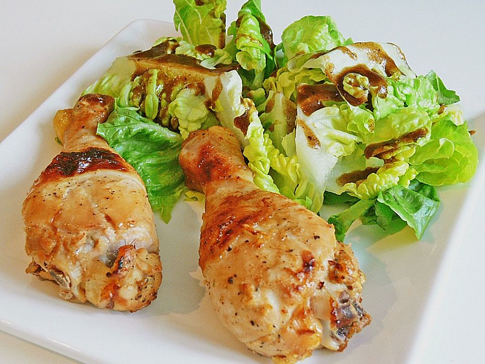 Chicken Wings mit Honig - Senf - Marinade| Chefkoch