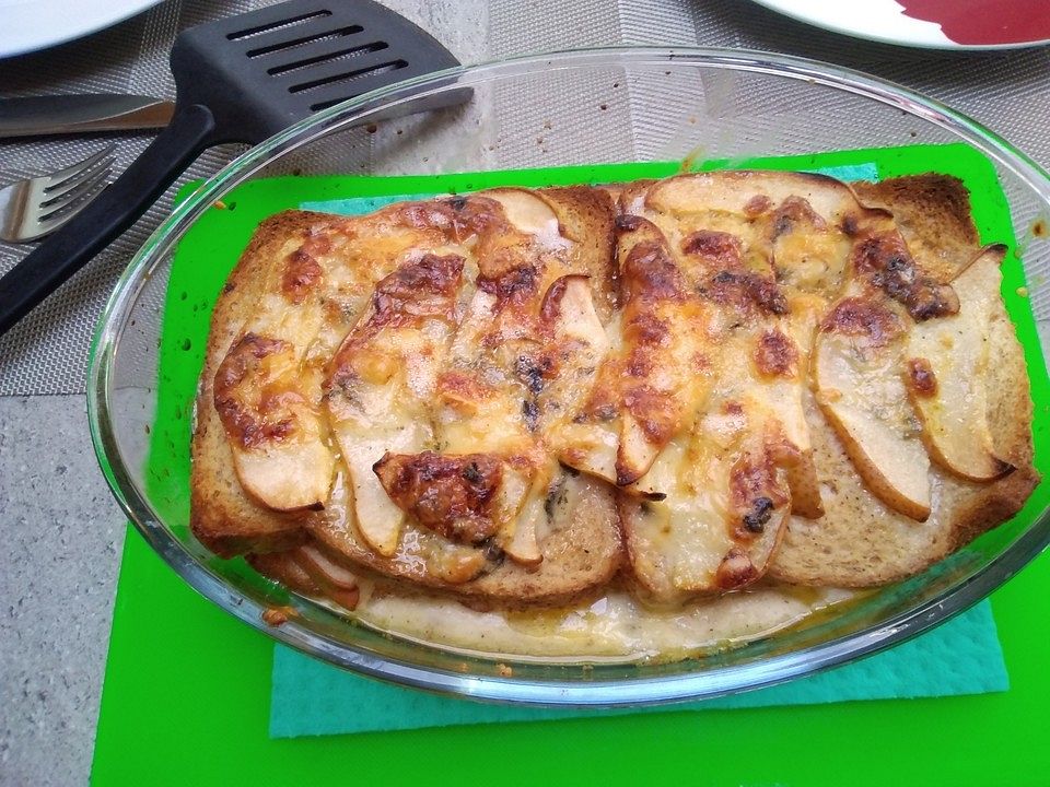 Birnenauflauf mit Roquefort - Kochen Gut | kochengut.de