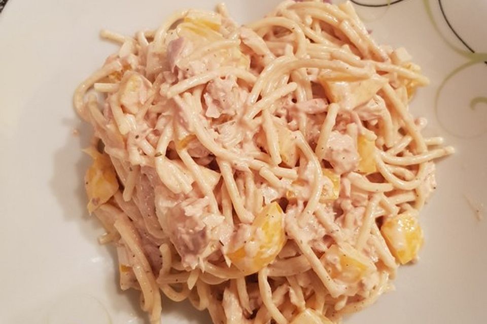 Spaghetti - Thunfisch - Salat