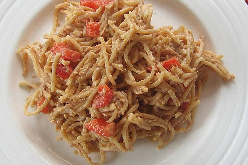 Spaghetti - Thunfisch - Salat