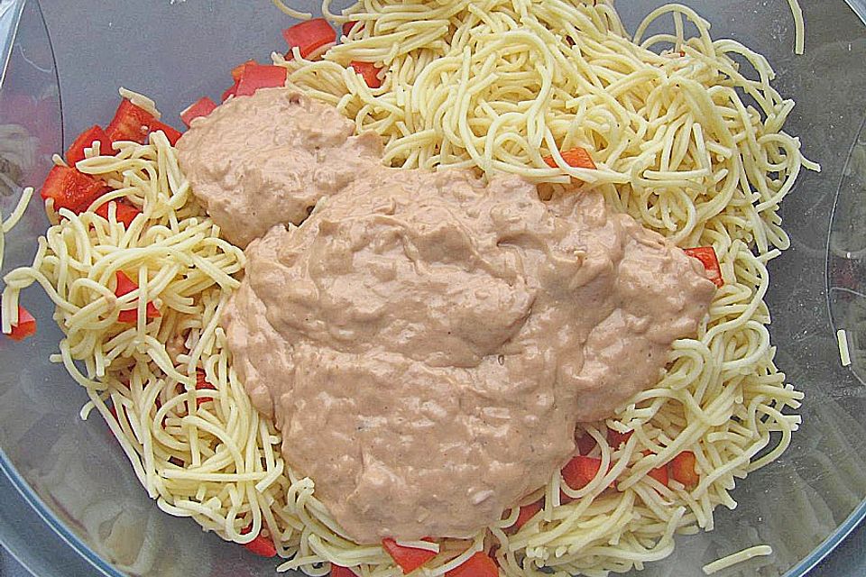 Spaghetti - Thunfisch - Salat