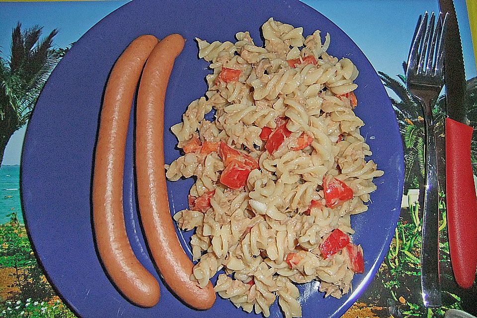 Spaghetti - Thunfisch - Salat