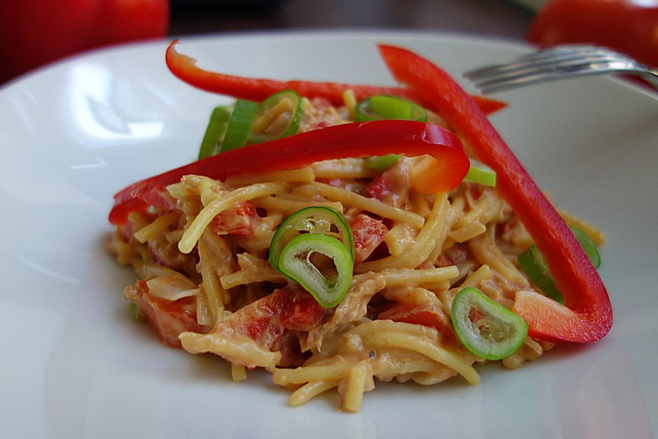 Spaghetti - Thunfisch - Salat