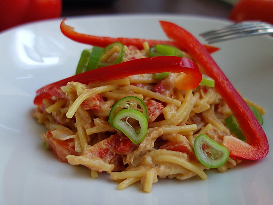 Spaghetti - Thunfisch - Salat von Marajke| Chefkoch