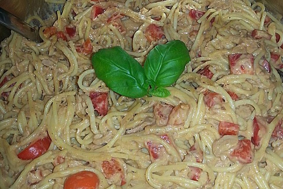 Spaghetti - Thunfisch - Salat