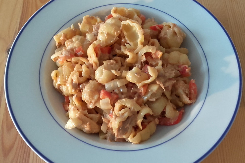 Spaghetti - Thunfisch - Salat