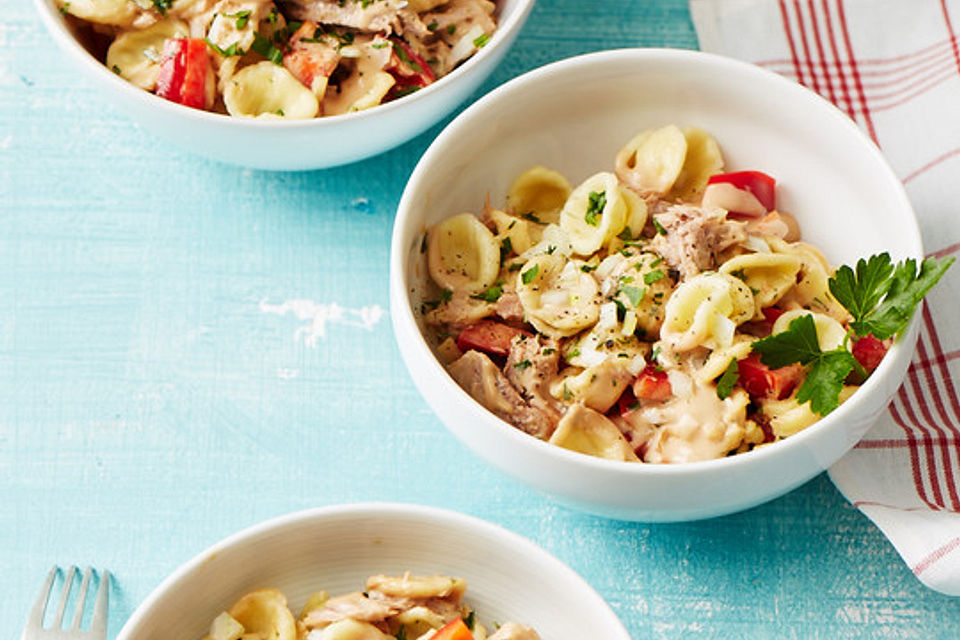 Spaghetti - Thunfisch - Salat