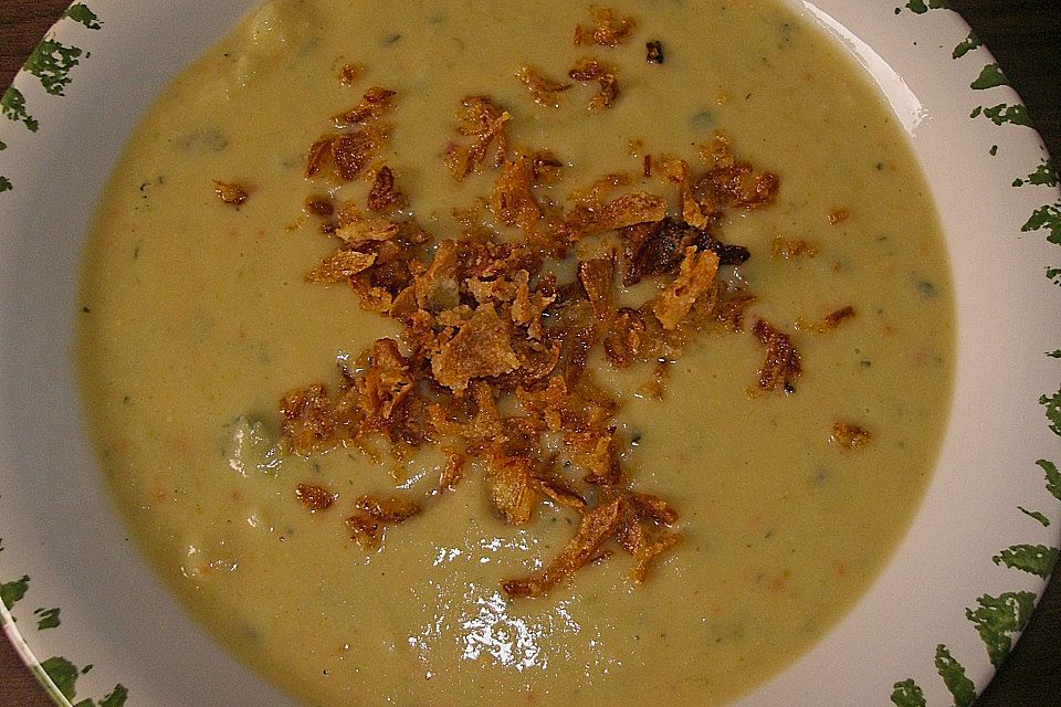 Zucchini - Blumenkohl - Cremesuppe