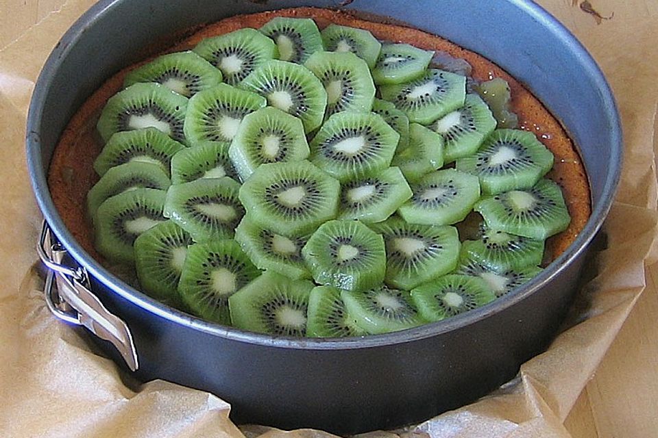 Kiwi - Quarkcreme - Torte