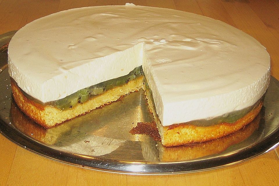 Kiwi - Quarkcreme - Torte