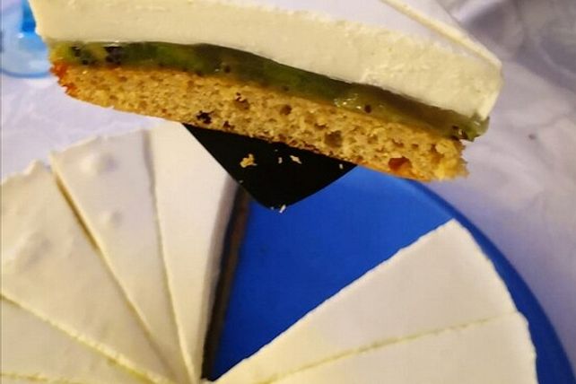 Kiwi - Quarkcreme - Torte von susannemsb| Chefkoch