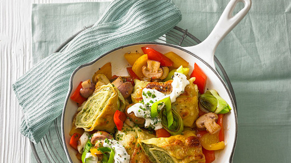 Maultaschen-Pfanne