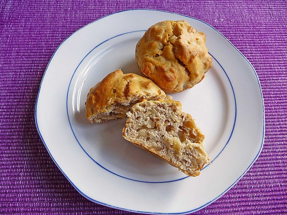 Walnuss - Baileys - Muffins von mantamieze| Chefkoch