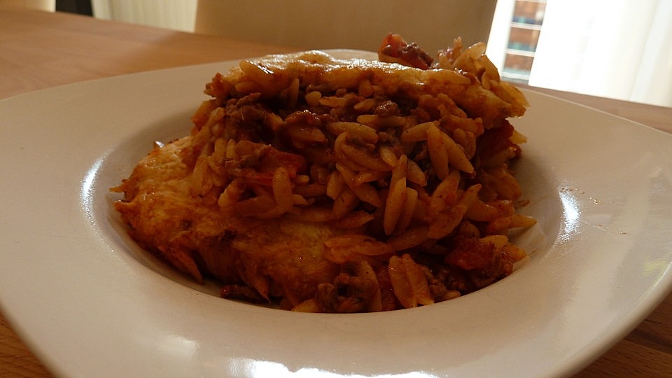 Binchens Kritharakiauflauf Mit Tatar Von Binchen777 Chefkoch 
