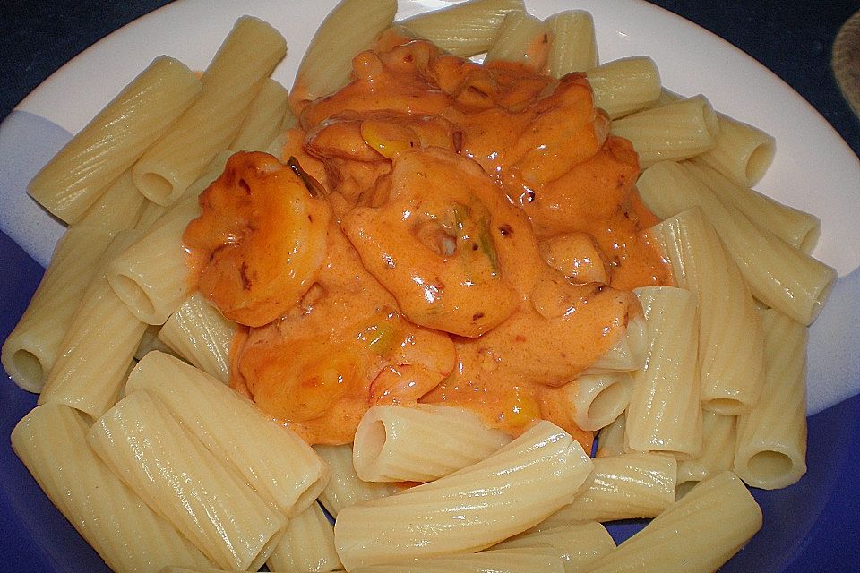 Pasta 'Scampi Mexicana'