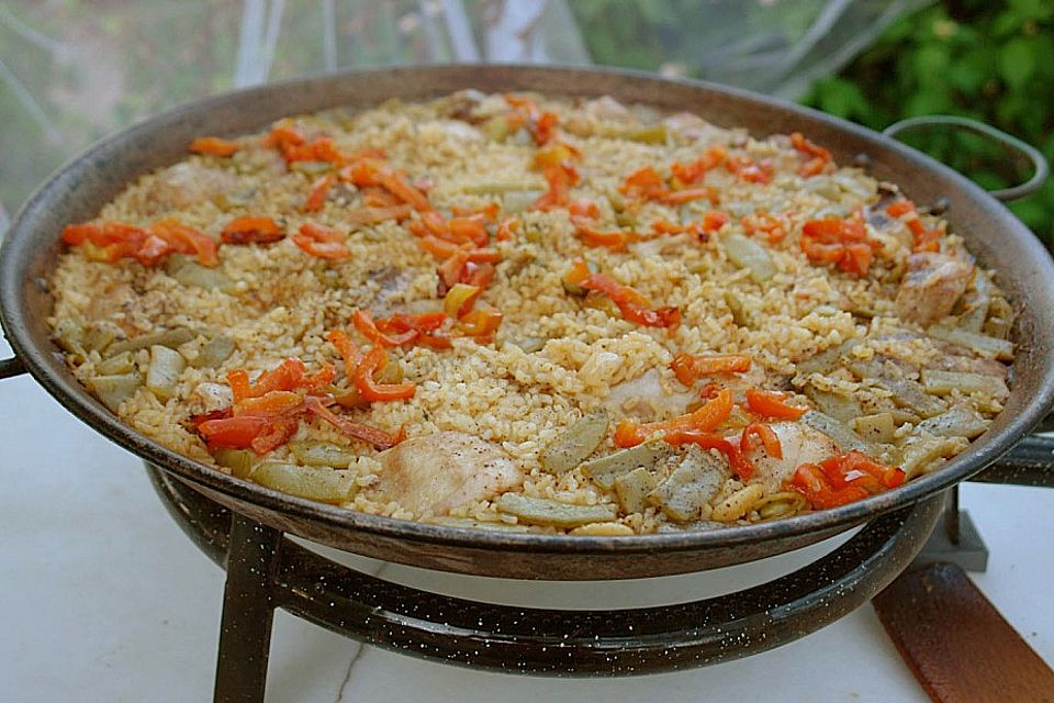 Paella nach Art von Valencia