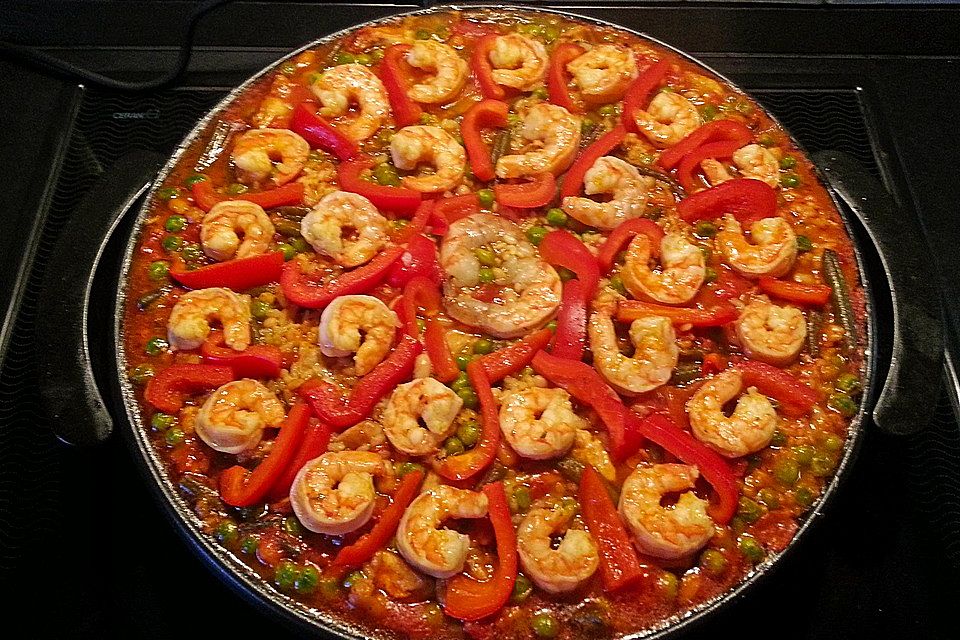 Paella nach Art von Valencia