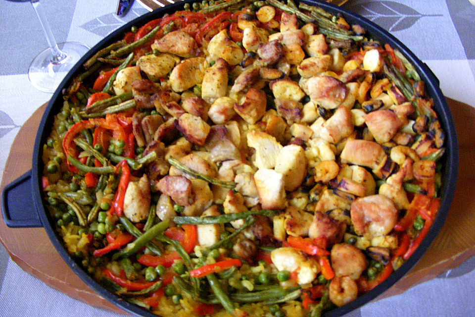 Paella nach Art von Valencia