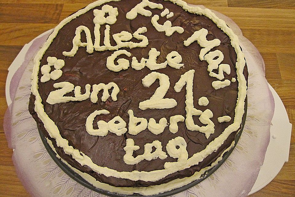 Schokoladenkuchen für absolute Schokofans