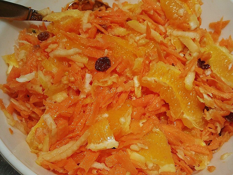 Orangen - Möhren - Salat von strega| Chefkoch