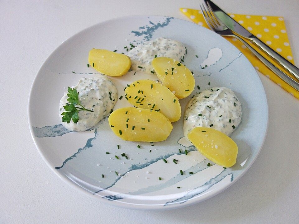 Neue Kartoffeln mit Kräuterquark von Sorin| Chefkoch