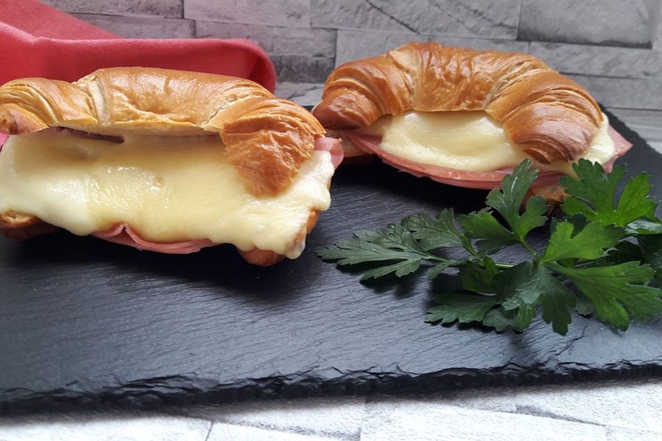 Schinken - Käse - Croissants