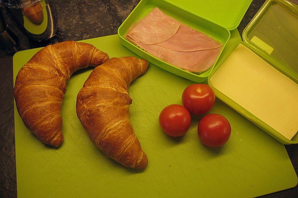 Schinken - Käse - Croissants