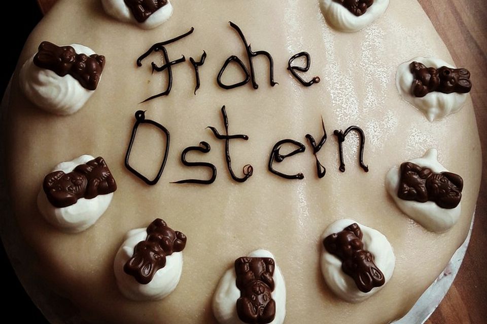 Himbeer - Ostertorte