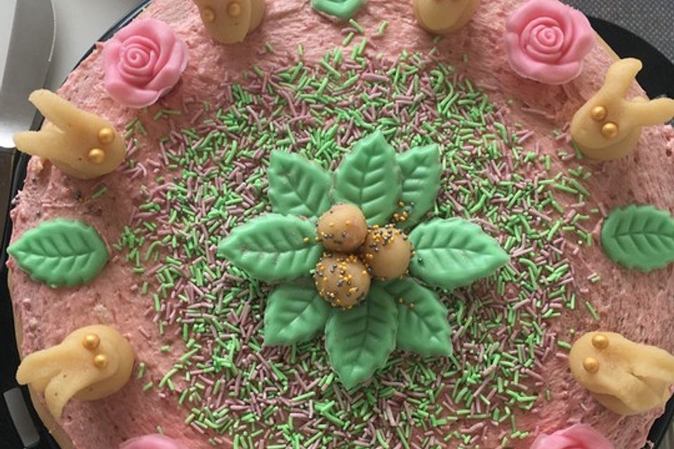 Himbeer - Ostertorte