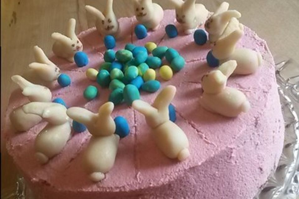Himbeer - Ostertorte
