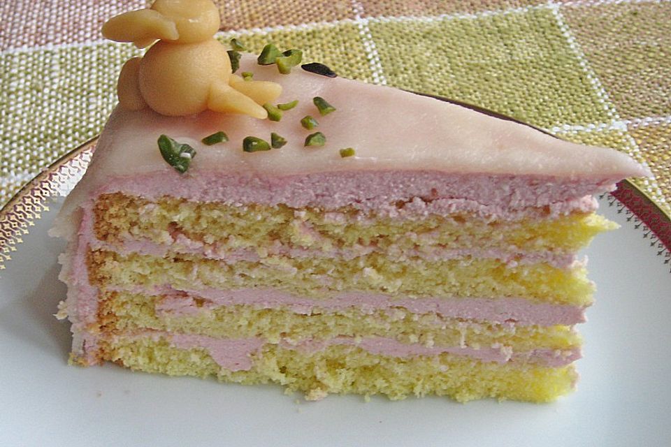 Himbeer - Ostertorte
