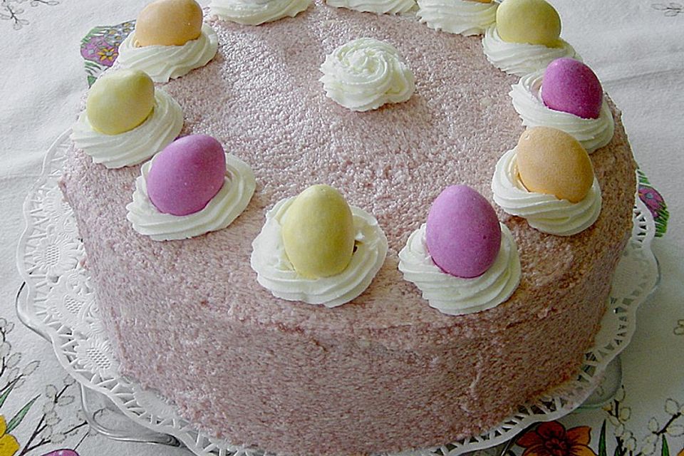 Himbeer - Ostertorte
