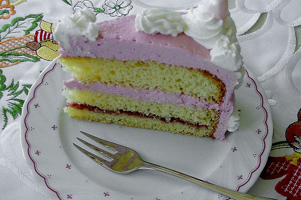 Himbeer - Ostertorte