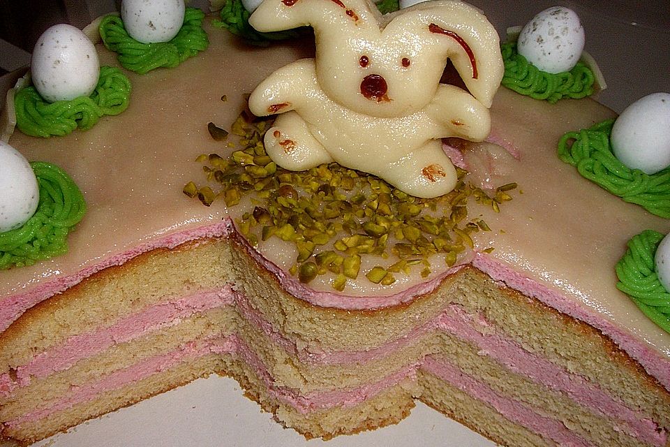 Himbeer - Ostertorte
