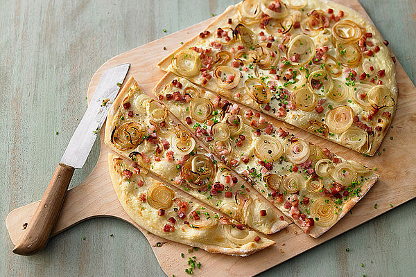 Schneller Flammkuchen von meerjungfrau | Chefkoch