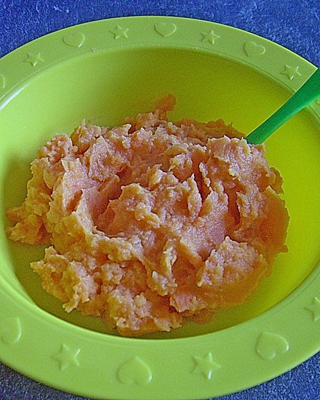 Süßkartoffel - Orangen - Brei (Babybrei)