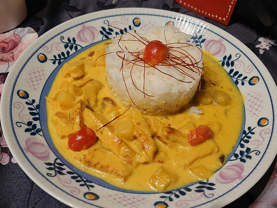 Fruchtiges Curry - Hühnchen von mini_moue_24 | Chefkoch