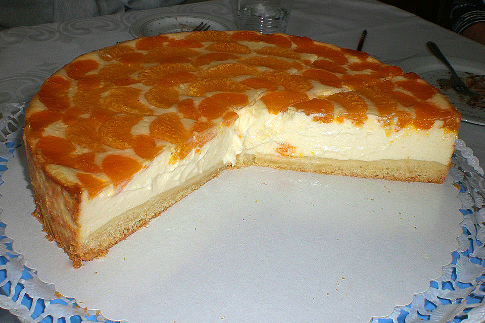 Hedels Mandarinen - Käsekuchen