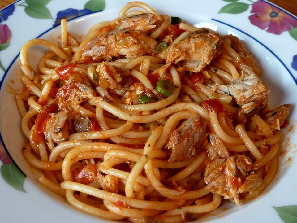 Spaghetti mit Sardinen von simone2| Chefkoch