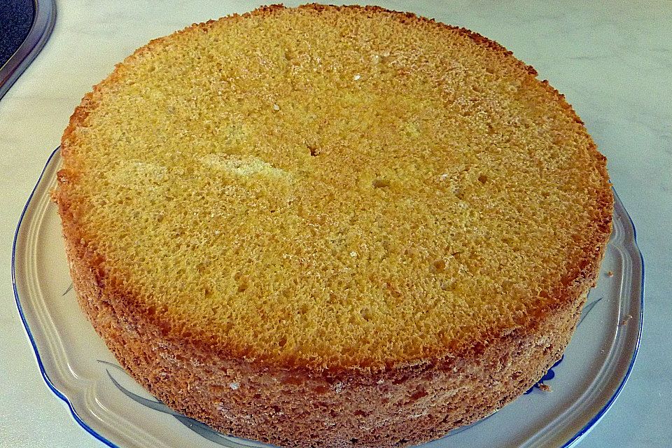 Zitronen - Sekt - Torte