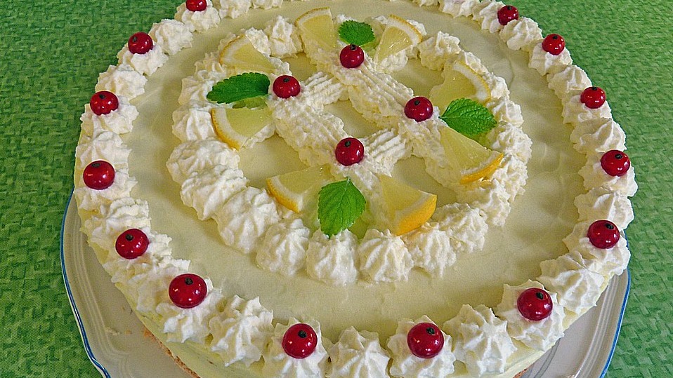 Zitronen - Sekt - Torte von Sivi