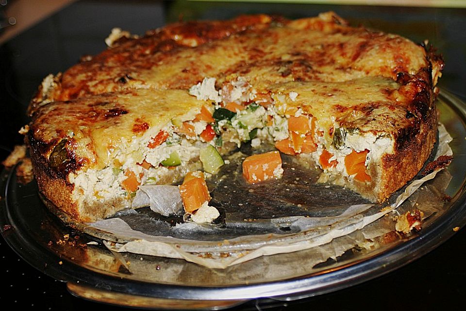 Gemüse - Quiche