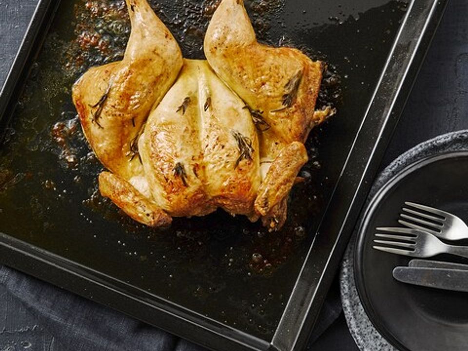 Toskanisches Platthuhn von Sivi| Chefkoch Toskanisches Platthuhn von Sivi| Chefkoch