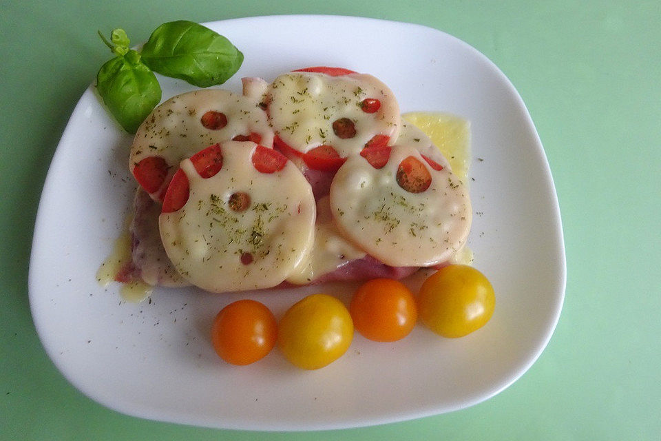 Tomatenbrot aus der Mikrowelle