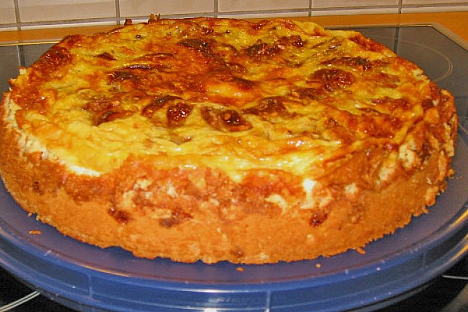 Apfelkuchen mit Rahmguss