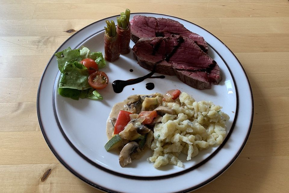 Rinderfilet aus dem Ofen Rinderfilet aus dem Ofen
