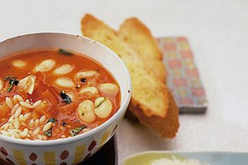 Tomaten - Bohnen - Suppe