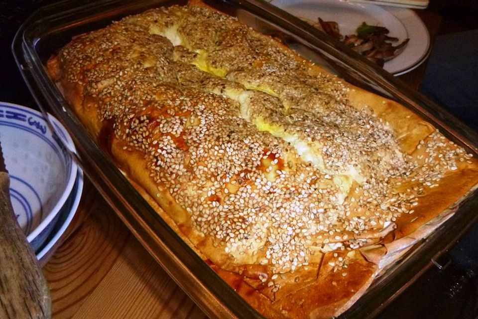 Schafskäse-Börek aus dem Ofen